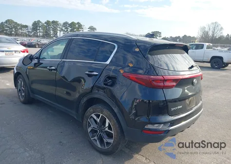 2020 Kia Sportage Ex z USA, uszkodzony, nr VIN KNDPN3ACXL7693407
